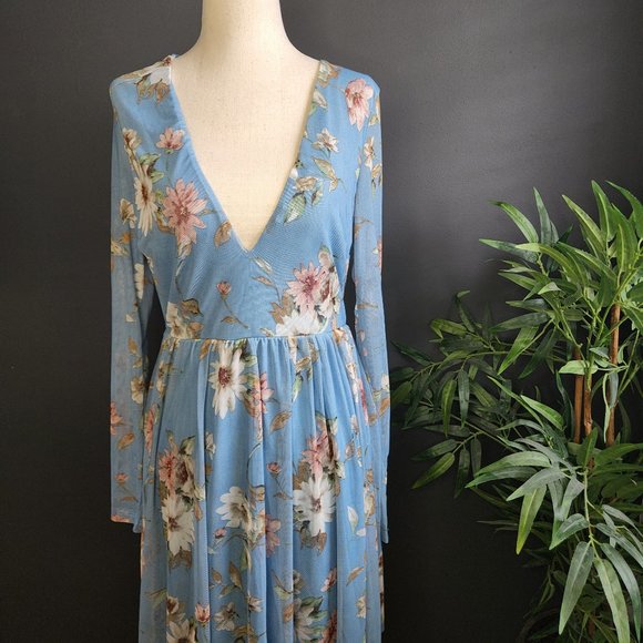 Charlotte Russe Sheer Dress-Bust 34